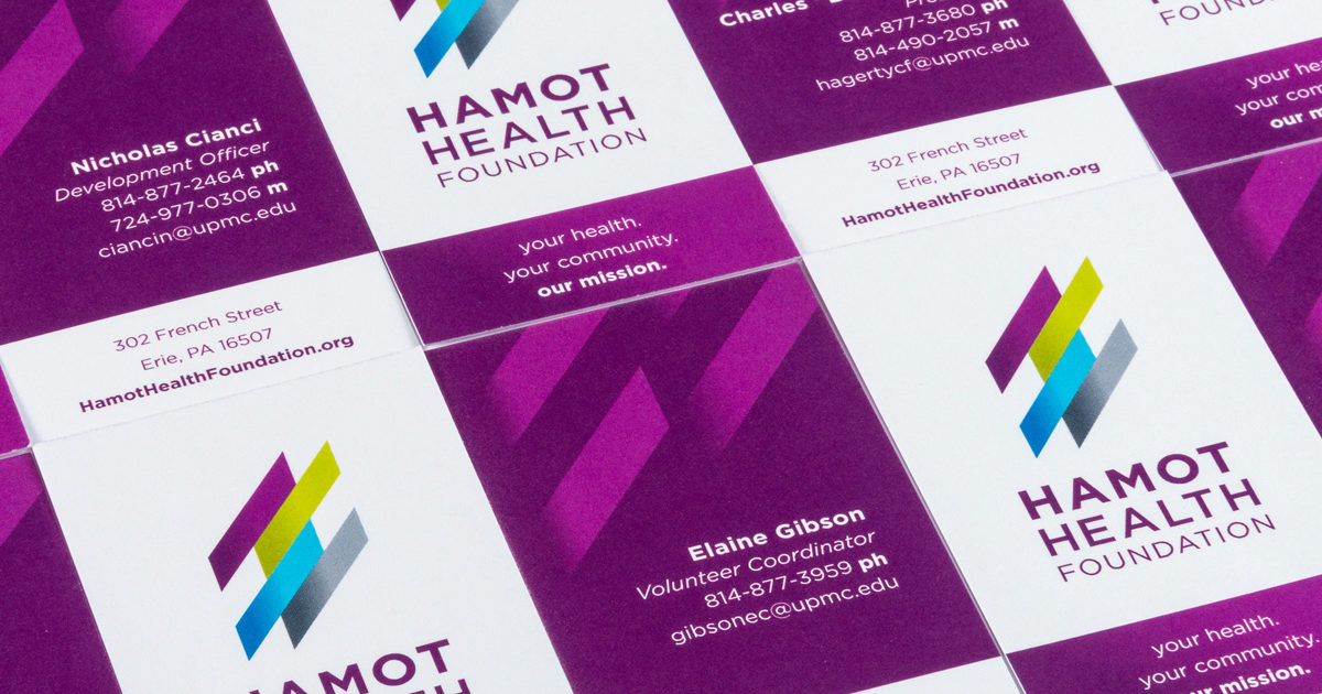 Hamot Health Foundation Branding Tungsten Creative Group