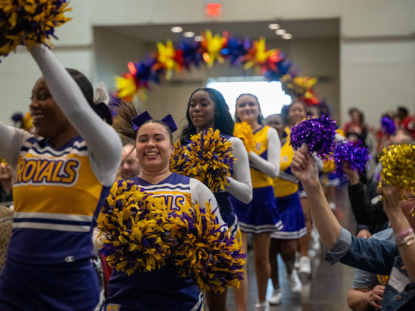 UW Assembly Event cheer