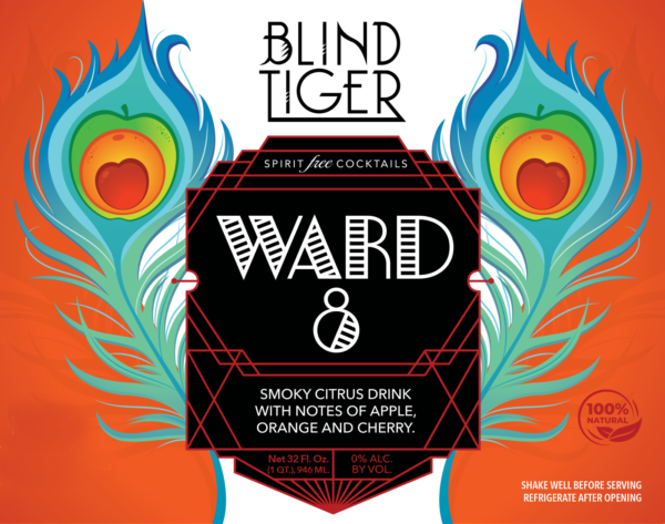 Blind tiger labels ward 8