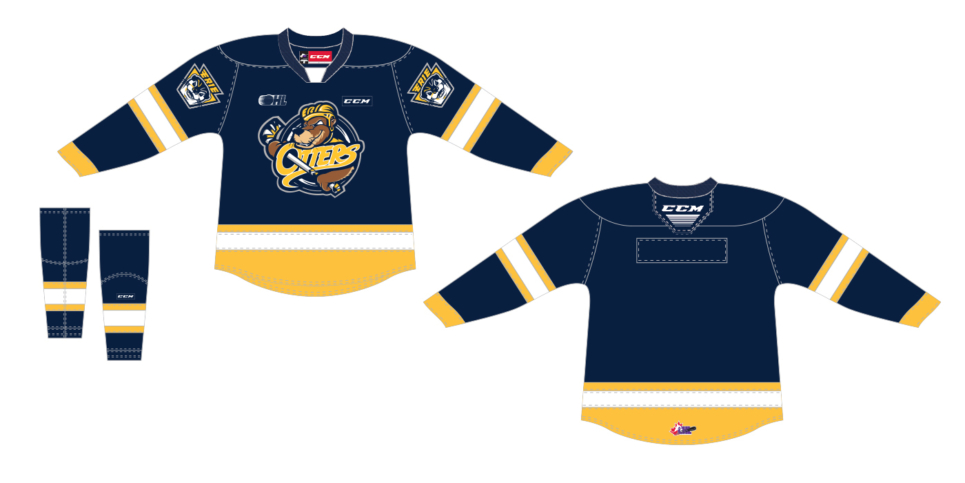 Otters Unveil Logo and Jersey for 25th Anniversary Season - Erie Otters