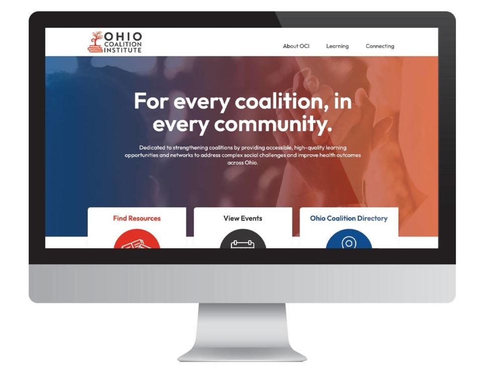 OCI Website Desktop
