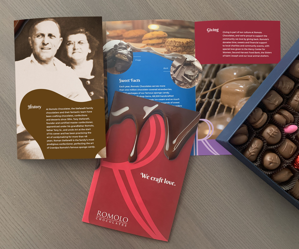 Romolo Chocolates Capabilities Brochure